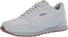 img 4 attached to 👟 Men's PUMA Runner Sneaker White Black: Trendy Shoes and Fashion Sneakers