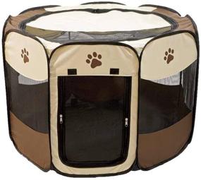 img 4 attached to Etna Pet Play Pen Large