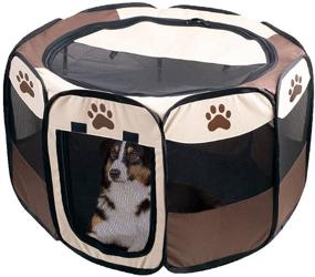 img 3 attached to Etna Pet Play Pen Large