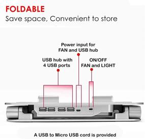 img 1 attached to Магическая подставка с регулируемым рабочим местом для ноутбуков.