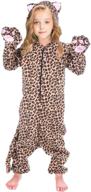 cheetah pajamas costume leopard cosplay logo