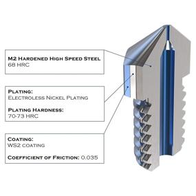 img 1 attached to Micro Swiss Nozzle RepRap V6 1 75Mm Additive Manufacturing Products