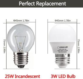img 1 attached to 💡 Energy Efficient Bedroom Lighting: LOHAS LED Equivalent