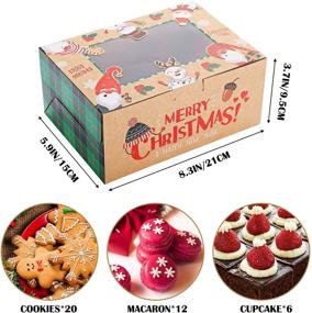 img 3 attached to Bowount Christmas Holiday Pastries 8 3X5 9X3 7