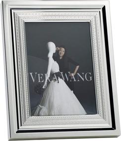 img 2 attached to 🖼️ Stylish Vera Wang by With Love 5x7 Frame for Perfect Memories