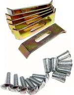 🔧 dowell 6011 11 sink clips - undermount kitchen sink brackets - strong support - 6 pack kit logo