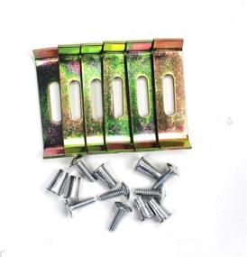 img 2 attached to 🔧 Dowell 6011 11 Sink Clips - Undermount Kitchen Sink Brackets - Strong Support - 6 Pack Kit
