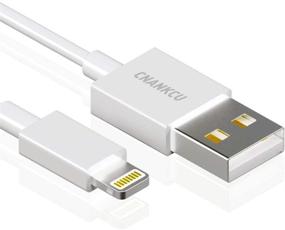 img 3 attached to 📱 Зарядное устройство CNANKCU для iPhone 5 штук - сертифицированный MFi кабель Lightning длиной 6-6-6-6-6 футов для быстрой зарядки и синхронизации данных, совместим с iPhone 11/Pro/Xs Max/XR/X/8/8Plus и другими - белый.