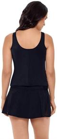 img 2 attached to Reebok Swimwear Fashion Stacked Tankini