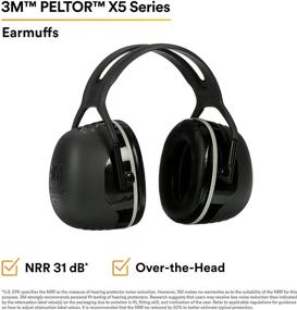 img 3 attached to 🎧 X5A 3M Peltor Over-Earmuffs