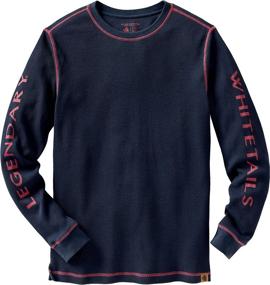 img 4 attached to 🔥 Legendary Whitetails Men's Cruiser Thermal: Providing Unbeatable Warmth and Style