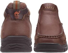 img 2 attached to Premium Mid Top Leather Comfort: Discover CAMEL CROWN's Superior Comfort and Style