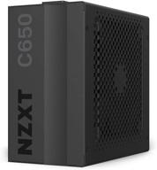 💡 nzxt c650 - np-c650m - 650w psu - 80 plus gold certification - hybrid silent fan control - fluid dynamic bearings - modular design - sleeved cables - gaming power supply - 10-year warranty logo