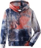 🌈 stylish spring gege colorful pullover sweatshirts for boys – trendy hoodies & sweatshirts in boys' clothing and fashion logo