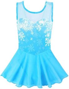 img 4 attached to BAOHULU Cerulean Girls' 👗 Clothing: Perfect Toddlers' Dancing Cosplay Attire