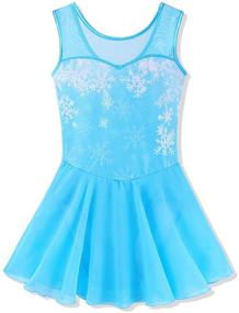 img 3 attached to BAOHULU Cerulean Girls' 👗 Clothing: Perfect Toddlers' Dancing Cosplay Attire