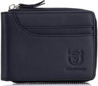 genuine leather capacity blocking men's 👝 accessories by joewilling: unmatched style and security combined logo