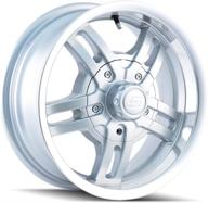ion alloy silver machined 6x139 7mm logo