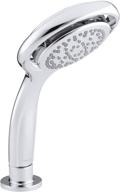 kohler flipside 4-function handheld shower head, polished chrome, k-17493-cp logo
