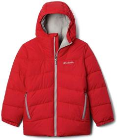 img 4 attached to 🧥 Columbia Arctic Jacket Bright Indigo Boys' Clothing - Warmth, Style, and Durability Combined