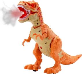 img 4 attached to Walking Smoking Dinosaur Tyrannosaurus Realistic