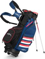 antna golf stand bag: lightweight 5.5lb men's golf bag, 14 way divider, 8 pockets logo