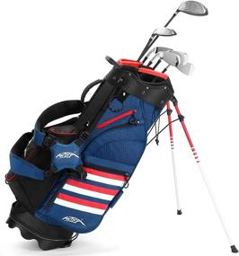 img 2 attached to ANTNA Golf Stand Bag: Lightweight 5.5LB Men's Golf Bag, 14 Way Divider, 8 Pockets