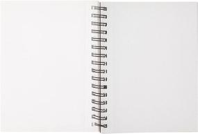 img 2 attached to Canson Artist Series Dual Surface Mix Media Paper Pad - Ideal for Wet or Dry Media, Fine or Medium Texture, Side Wire Bound, 138 lb, 5.5 x 8.5 Inches, 30 Sheets