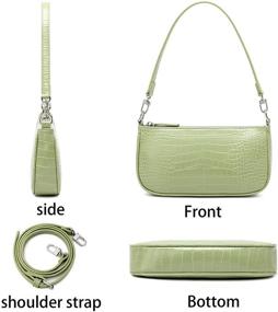 img 2 attached to Trendy Crossbody Shoulder Bags: Small Handbags, Wallets, and Shoulder Bags for Women