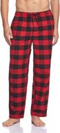 👖 cqr men's clothing: flannel brushed bottoms with convenient pockets logo