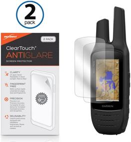 img 3 attached to 📱 ClearTouch Anti-Glare (2-Pack) Screen Protector for Garmin Rino 755t & 750 - Anti-Fingerprint Matte Film Skin