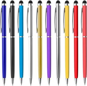 img 4 attached to 🖊 Maeline 10-Pack Universal Touch Screen Capacitive Stylus with Ink – Bulk Bundle for Touch Screens