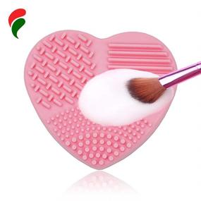 img 2 attached to Beaupretty Silicone Cosmetic Cleaning Scrubber