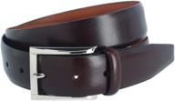 👔 refined style: trafalgar broderick leather dress belts and men's accessories in black логотип