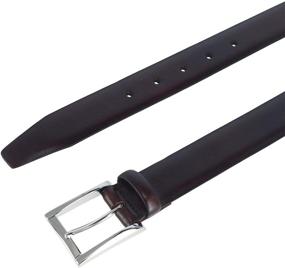 img 1 attached to 👔 Refined Style: Trafalgar Broderick Leather Dress Belts and Men's Accessories in Black