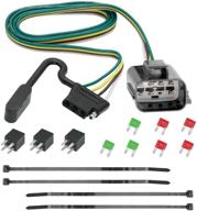 π tekonsha tow harness: 4-way flat, buick enclave, chevrolet traverse, gmc acadia logo