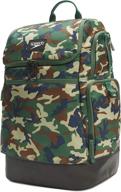 🎒 35-liter speedo large teamster backpack in camo green 2.0 - ideal size logo