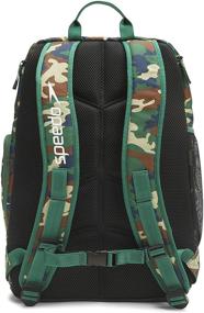 img 2 attached to 🎒 35-Liter Speedo Large Teamster Backpack in Camo Green 2.0 - Ideal Size