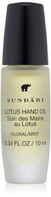 img 4 attached to SUNDÃRI Lotus Hand Oil - 0.3 fl oz