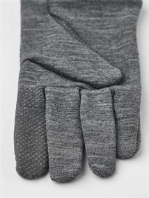 img 1 attached to 🧤 Hestra Touchscreen Gloves Liner Base: мужские аксессуары для перчаток и варежек