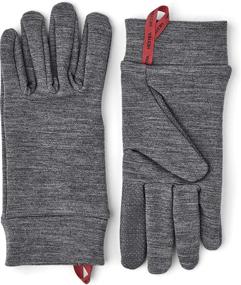 img 3 attached to 🧤 Hestra Touchscreen Gloves Liner Base: мужские аксессуары для перчаток и варежек