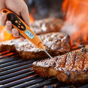 img 2 attached to 🌡️ TOPINCN Food Thermometer Barbecue Probe: Accurate Stainless Steel Probe for Steak, Fish, Meat, Bread - Ranging from -50 to 300 (-58¡ãF~572¡ãF)