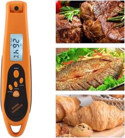 img 1 attached to 🌡️ TOPINCN Food Thermometer Barbecue Probe: Accurate Stainless Steel Probe for Steak, Fish, Meat, Bread - Ranging from -50 to 300 (-58¡ãF~572¡ãF)