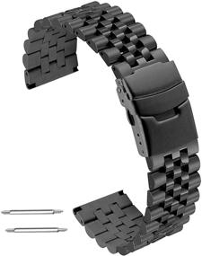 img 4 attached to Stainless Steel Bracelet with Enhanced 3D Effect for Premium Look