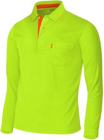 img 4 attached to 👕 Stylish and Comfortable BCPOLO Solid Green Short Sleeve T-Shirt: Shop Now!