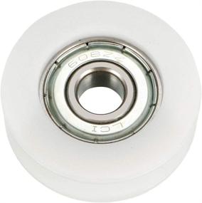 img 1 attached to Uxcell Groove Bearing Pulley 8X34X11Mm