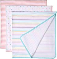 amazon essentials 3 pack swaddle blanket logo