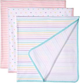 img 1 attached to Amazon Essentials 3 Pack Swaddle Blanket