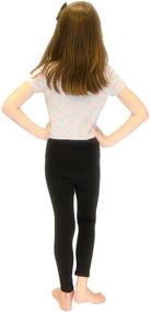 img 1 attached to 👖 Vivians Fashions Long Leggings: Premium Cotton Girls' Clothing for Stylish Leggings