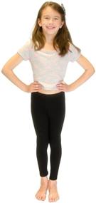 img 3 attached to 👖 Vivians Fashions Long Leggings: Premium Cotton Girls' Clothing for Stylish Leggings